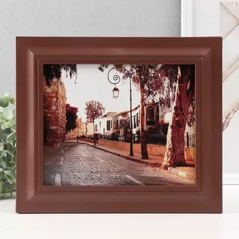 Ключница настенная «Улица», орех, 26.531.5 см