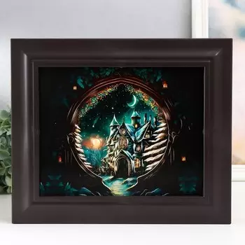 Ключница "Зимняя ночь" 26,5х31,5х4,5 см