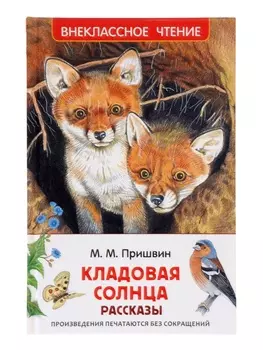 Книга детская для внеклассного чтения «Кладовая солнца», Пришвин М.