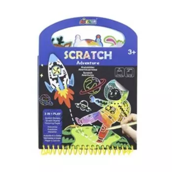 Книга для гравюры на пружине «Приключения», 10 картин