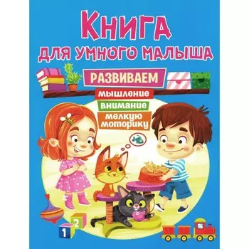 Книга для умного малыша. Развиваем мышление, внимание, мелкую моторику. Ред. Феданова Ю., Скиба Т.