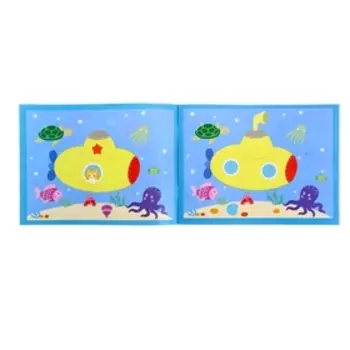 Книжка с наклейками «Летим. Едем. Плывём»