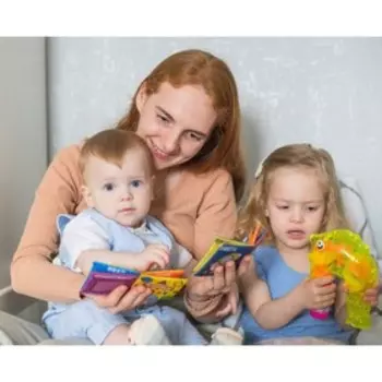 Книжка - шуршалка «Первые слова», 8х8см