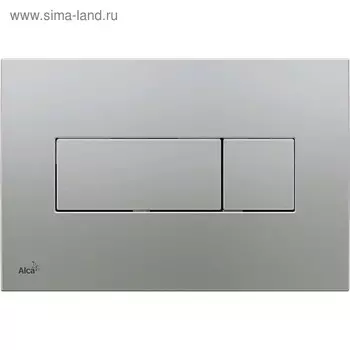 Кнопка управления Alcaplast M372, для скрытых систем инсталляции, xром мат
