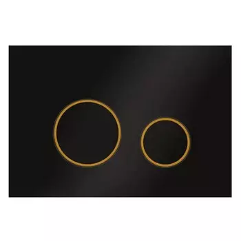 Кнопка управления Veconi Round Design VFRD-BLG, пластик, механическая, матовая, черный