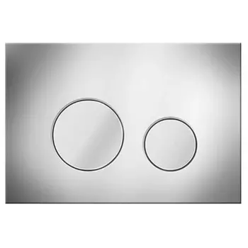 Кнопка управления Veconi Round VFR-CH, пластик, механическая, глянцевая, хром