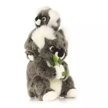 Коала с детёнышем, 28 см