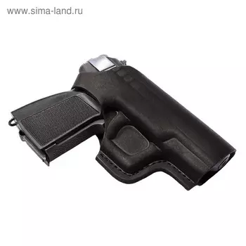 Кобура поясная формованная, под Вальтер 22РТ, П96, ПМ, кожаная, микс цветов