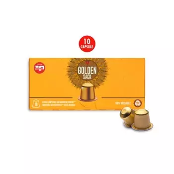 Кофе Pascucci Capsule Golden Sack, натуральный молотый в капсулах, 50 г