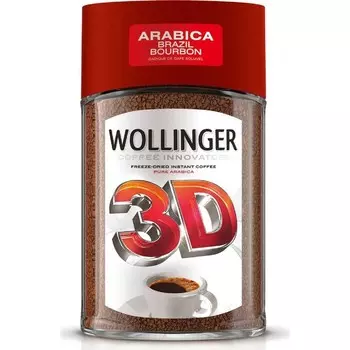 Кофе WOLLINGER 3D в банке, 95 г