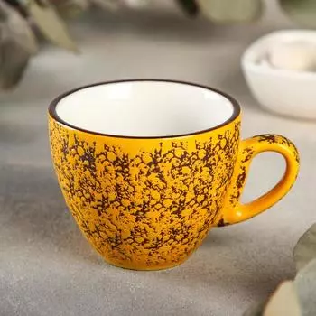 Кофейная чашка Splash, 190 мл, цвет желтый