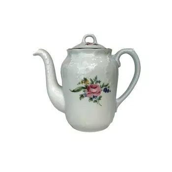 Кофейник Rococo «Мейсенский букет, отводка золото», 700 мл