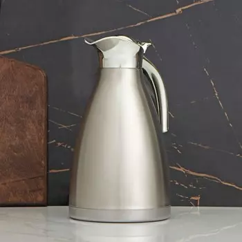 Кофейник из нержавеющей стали «Шеф», 1,5 л, цвет хромированный