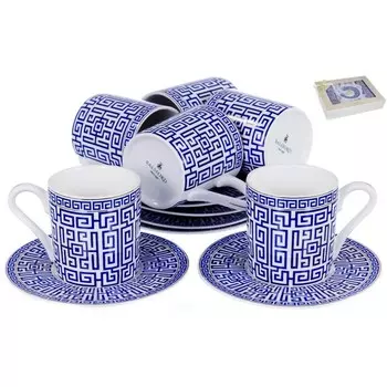 Кофейный набор Balsford «Мармарис», 100 мл, 12 предметов