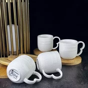 Кофейный набор Lenardi Bamboo, 12 предметов