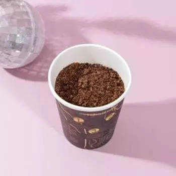 Кофейный скраб «Сияй в новом году» 160 г, карамельный латте