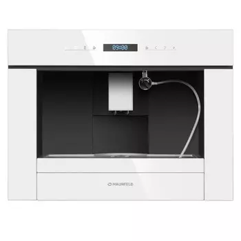 Кофемашина MAUNFELD AMCM1503W, встраиваемая, капельная, 1500 Вт, белый