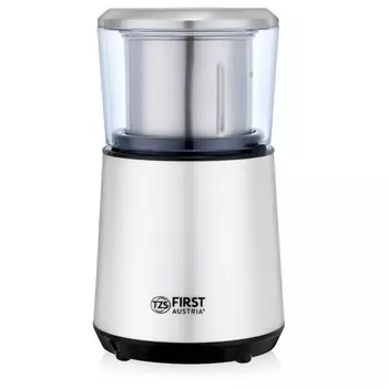Кофемолка-измельчитель FIRST 5486-2-WI, 50 гр, 200 Вт, из нержавеющей стали