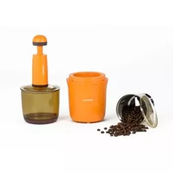 Кофемолка Oursson OG2075/OR, 250 Вт, 75 г, градуировка чаши, оранжевая