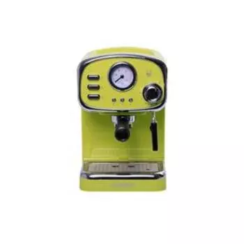 Кофеварка Oursson EM1505/GA, рожковая, 1100 Вт, автоматическое отключение, зелёная