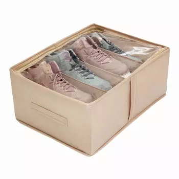 Кофр для обуви «Каир», 34х48х20 см, 4 ячейки