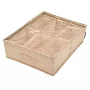 Кофр для обуви «Каир», 53х40х15 см, 6 ячеек