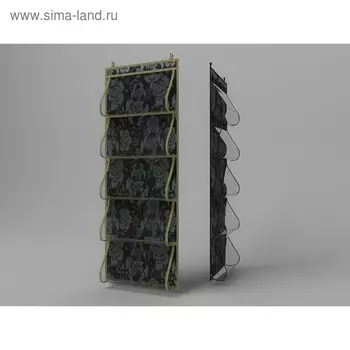 Кофр для одежды «Прованс», 5 карманов, 105х40 см