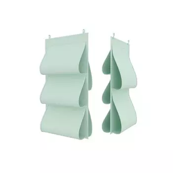 Кофр для сумок двусторонний 5 карманов, 40х70 см