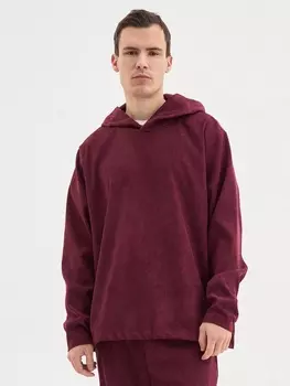 Кофта мужская, MINAKU, бордовая, размер 48