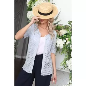 Кофта женская, размер 50, цвет серый