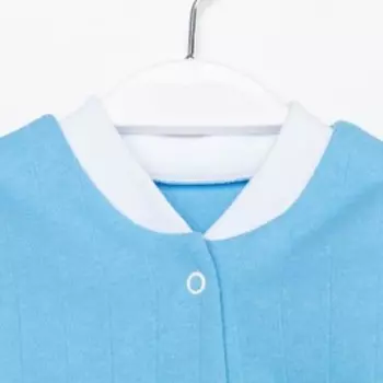 Кофточка детская, цвет голубой, рост 62 см