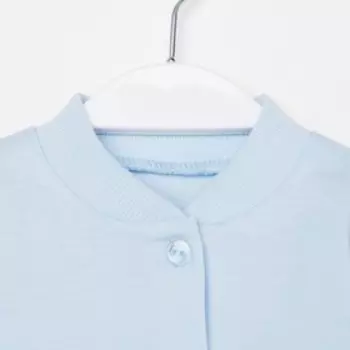 Кофточка детская, цвет голубой, рост 68 см