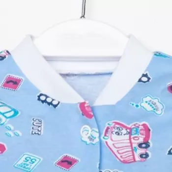 Кофточка детская, цвет голубой, рост 68 см