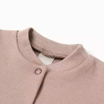 Кофточка детская, цвет кофейный, рост 62 см