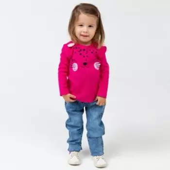 Кофточка детская, цвет малиновый, рост 62 см