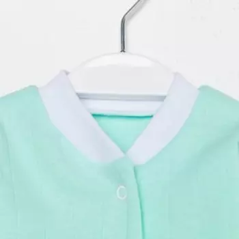 Кофточка детская, цвет мята, рост 68 см