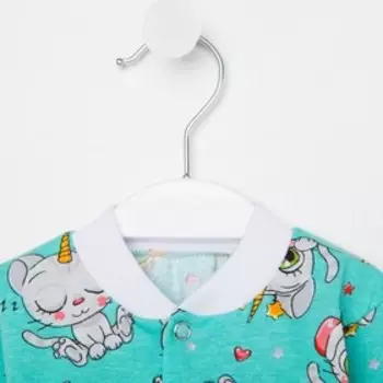 Кофточка детская, цвет мята, рост 86 см