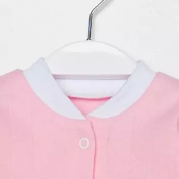 Кофточка детская, цвет розовый, рост 62 см