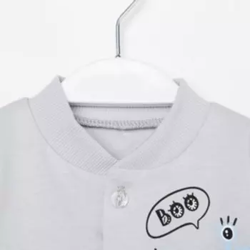 Кофточка детская, цвет серый, рост 74 см