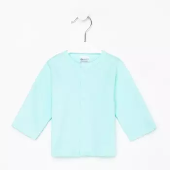 Кофточка универсальная, рост 74/80 см, цвет мятный