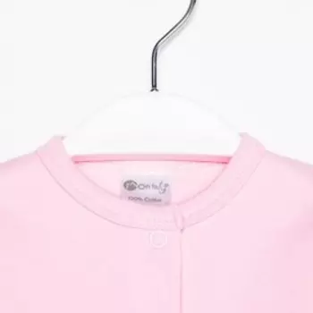 Кофточка универсальная, рост 74/80 см, цвет розовый