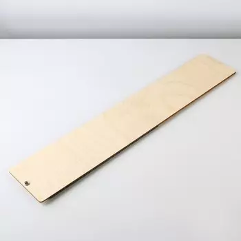 Когтеточка настенная одинарная, 60 х 11 см, серо-бежевая