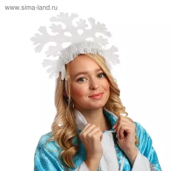 Кокошник «Снежинка средняя»