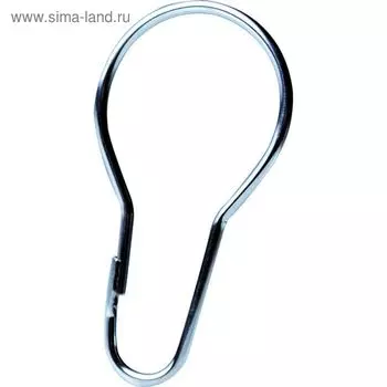 Кольца для штанги комплект 12шт, цвет хром