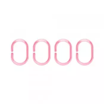 Кольца для штор, 12 шт, розовые BT-H-002