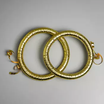 Кольца на радиатор, золото