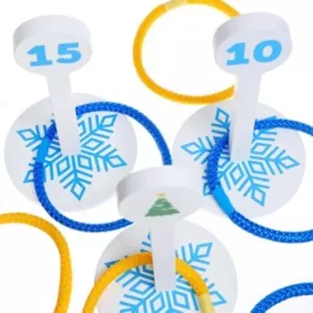 Кольцеброс «Новогодние развлечения» 6 колец