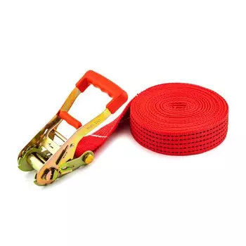 Кольцевой ремень крепления груза TOPAUTO, 50 мм, 2500/5000 кг, 10 м механизм 230 мм