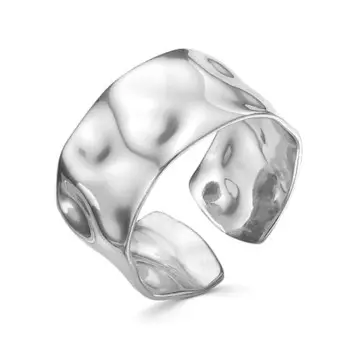 Кольцо «Атмосфера», посеребрение с оксидированием, 17 размер