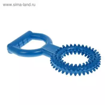 Кольцо цветное с ручкой, 24 см, микс